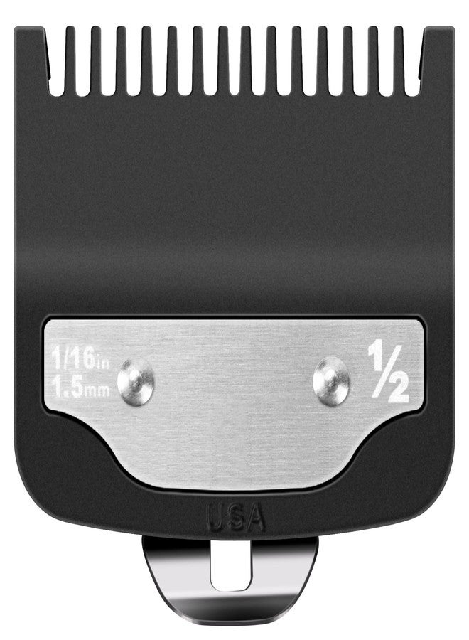 HCLSY Replacement for Wahl Clipper Guards Set, Compatible with Wahl 1/2 Clipper Guard, 1/16"1.5mm Metal Hair Clipper Guards Set for Professional Stylists and Barbers - Image 1